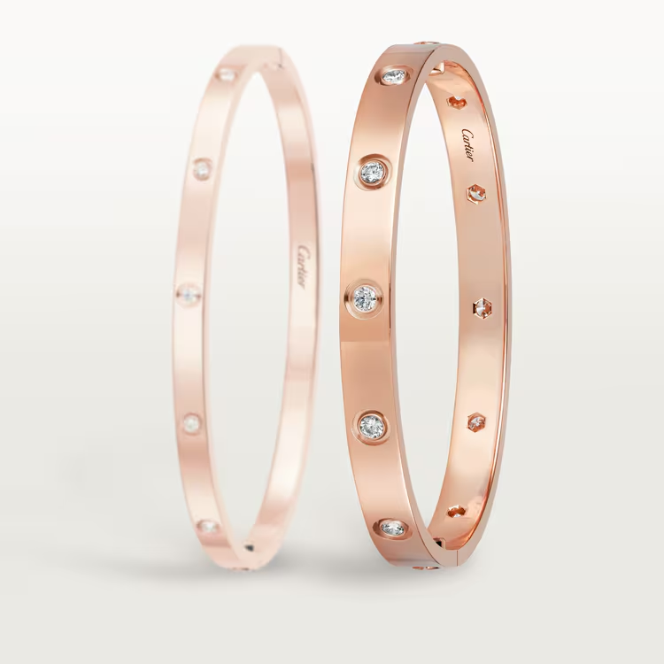 LOVE BRACELET, 10 DIAMONDS
